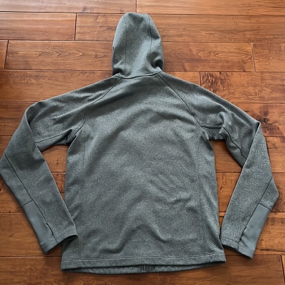 The North Face Zipper Up Hoodie Men Grey Size S Jacket inside Fleece - Picture 2 of 10